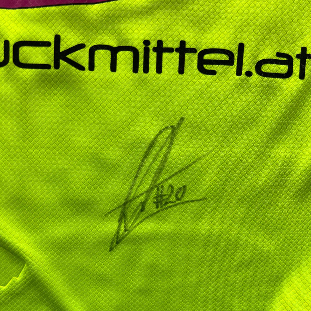 SKN St. Pölten 2022-23 Nike away Daniel Schütz football shirt size S