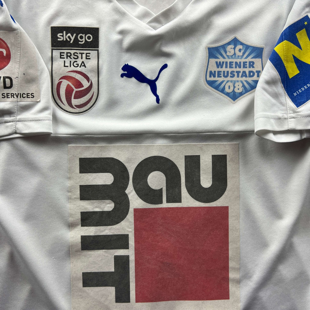 Wiener Neustädter 2016-17 Puma home Manfred Fischer football shirt size M