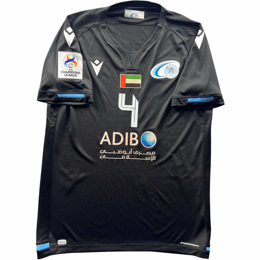 Baniyas 2022-23 Macron away Khalid Al-Hashmi football shirt size XL