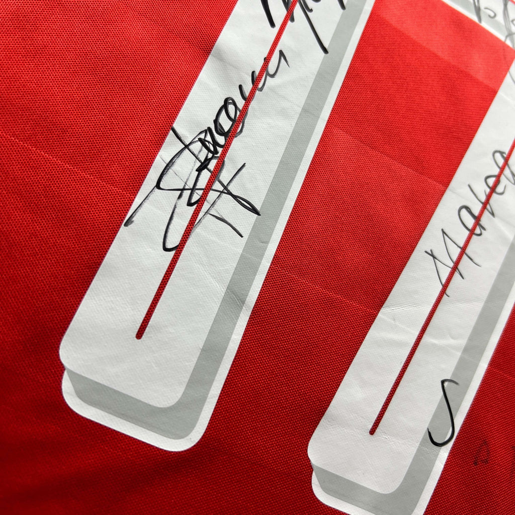 Switzerland 2016-18 Puma home Jan Bamert *Signed* football shirt size L