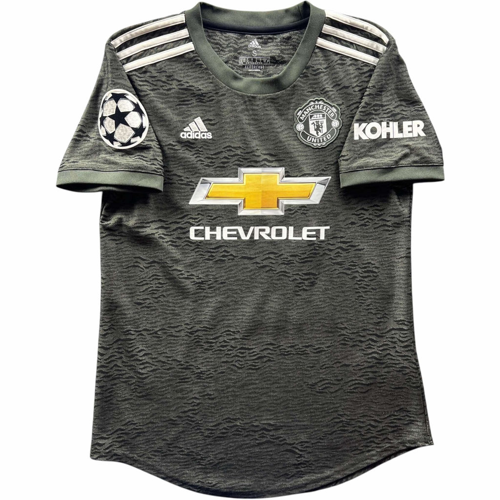 Manchester United 2020-21 Adidas away UCL Victor Lindelöf football shirt size Womens S