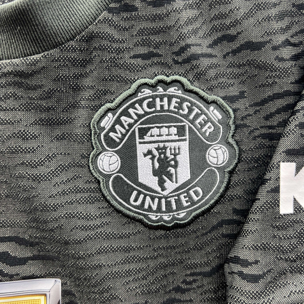 Manchester United 2020-21 Adidas away UCL Victor Lindelöf football shirt size Womens S