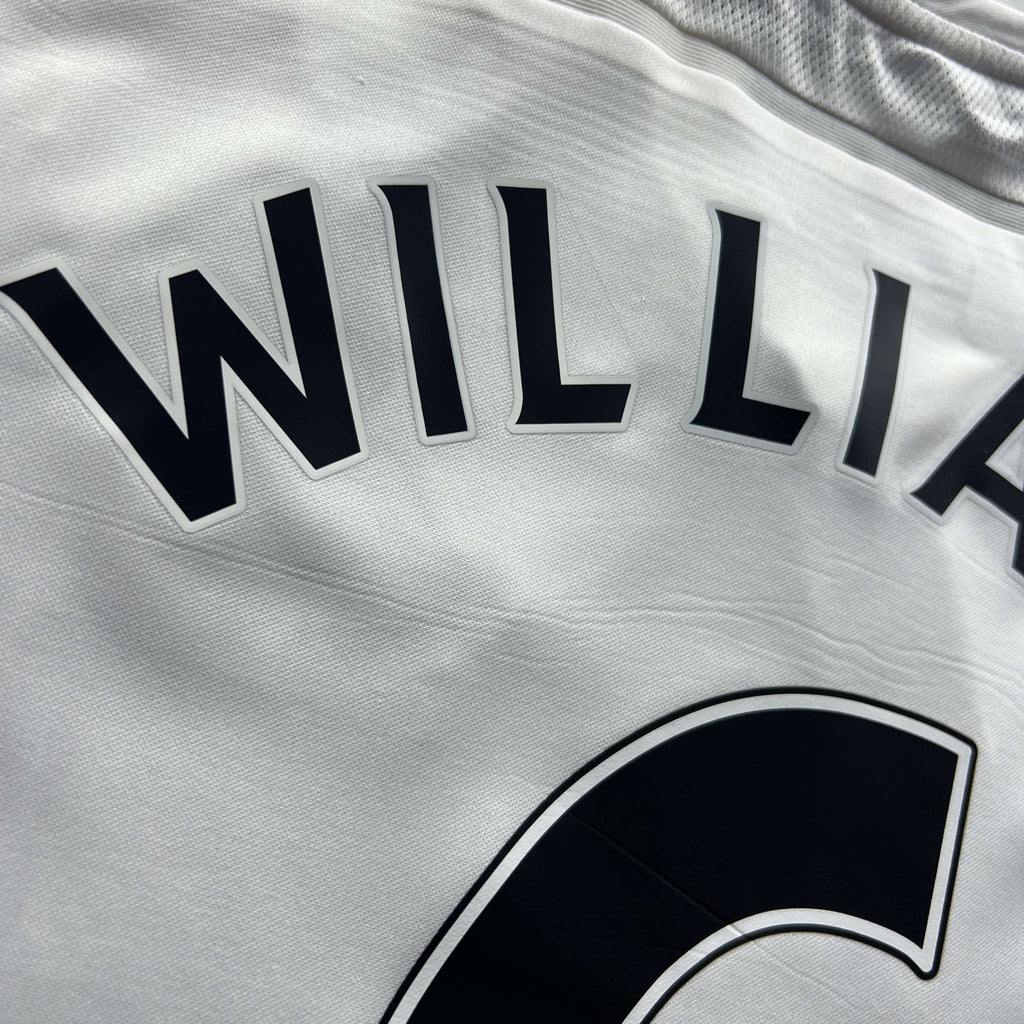 Swansea 2014-15 Adidas home Ashley Williams football shirt size M