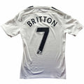 Swansea 2014-15 Adidas home Leon Britton football shirt size S