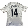Swansea 2014-15 Adidas home Tom Carroll football shirt size L