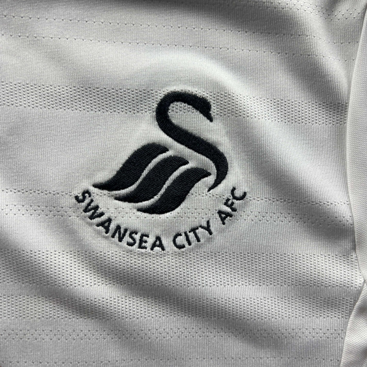 Swansea 2014-15 Adidas home Dwight Tiendalli football shirt size L