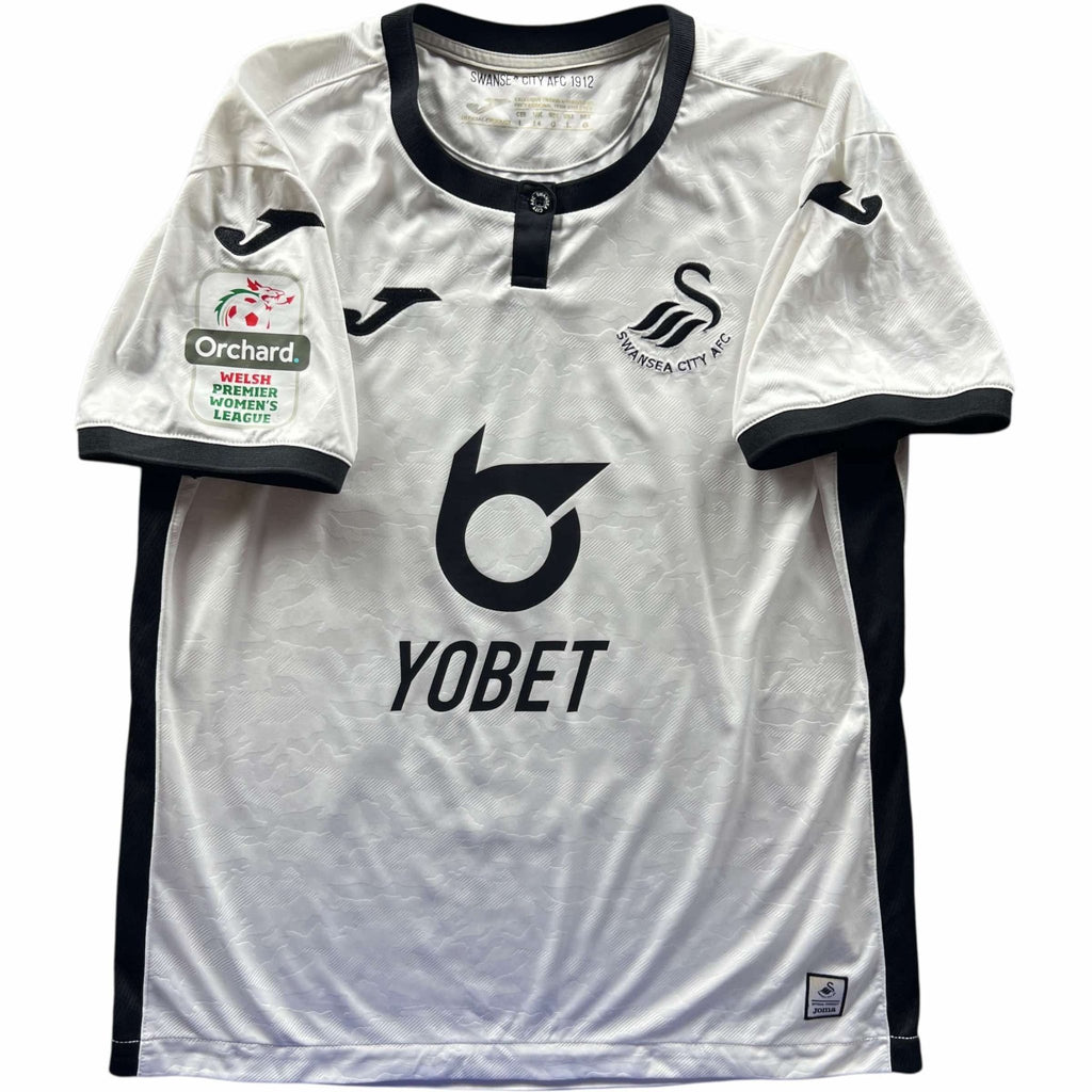 Swansea 2019-20 Joma home #14 Women's Premier League football shirt size L