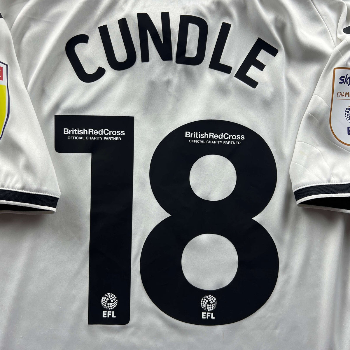 Swansea 2022-23 Joma home Luke Cundle football shirt size L