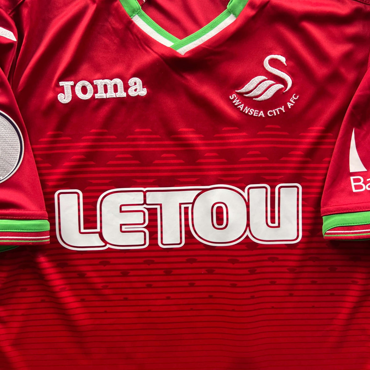 Swansea 2017-18 Joma away Tammy Abraham football shirt size S