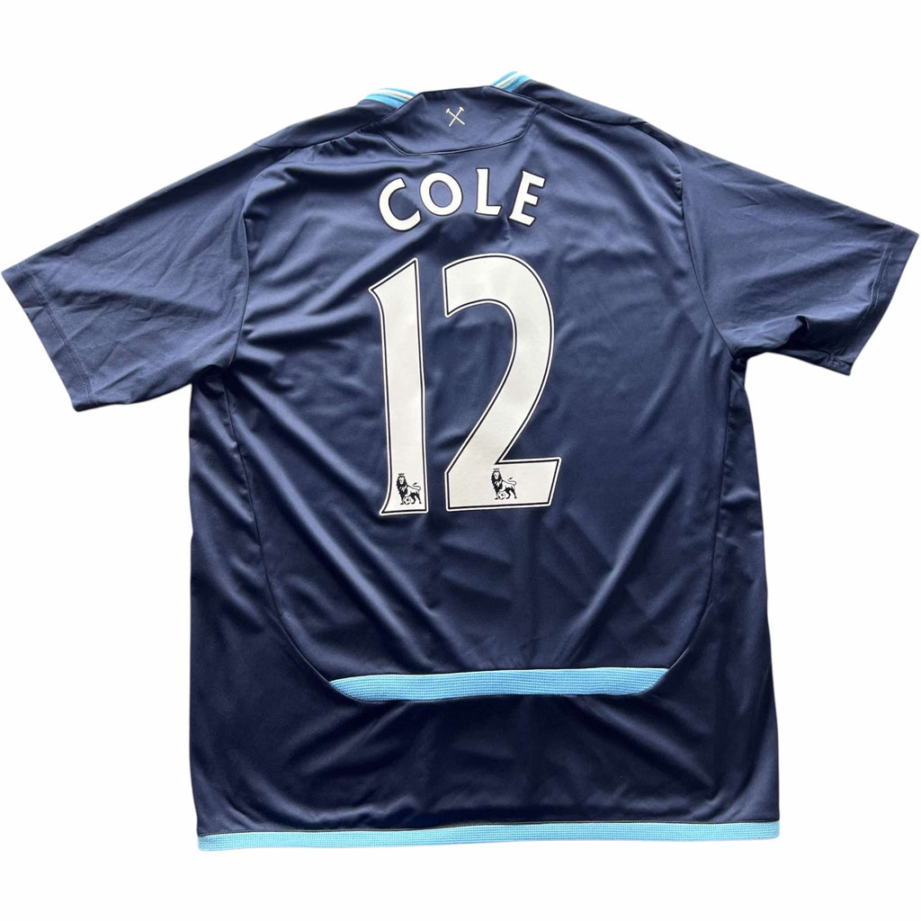 West Ham United 2009-10 Umbro away Carlton Cole football shirt size XL