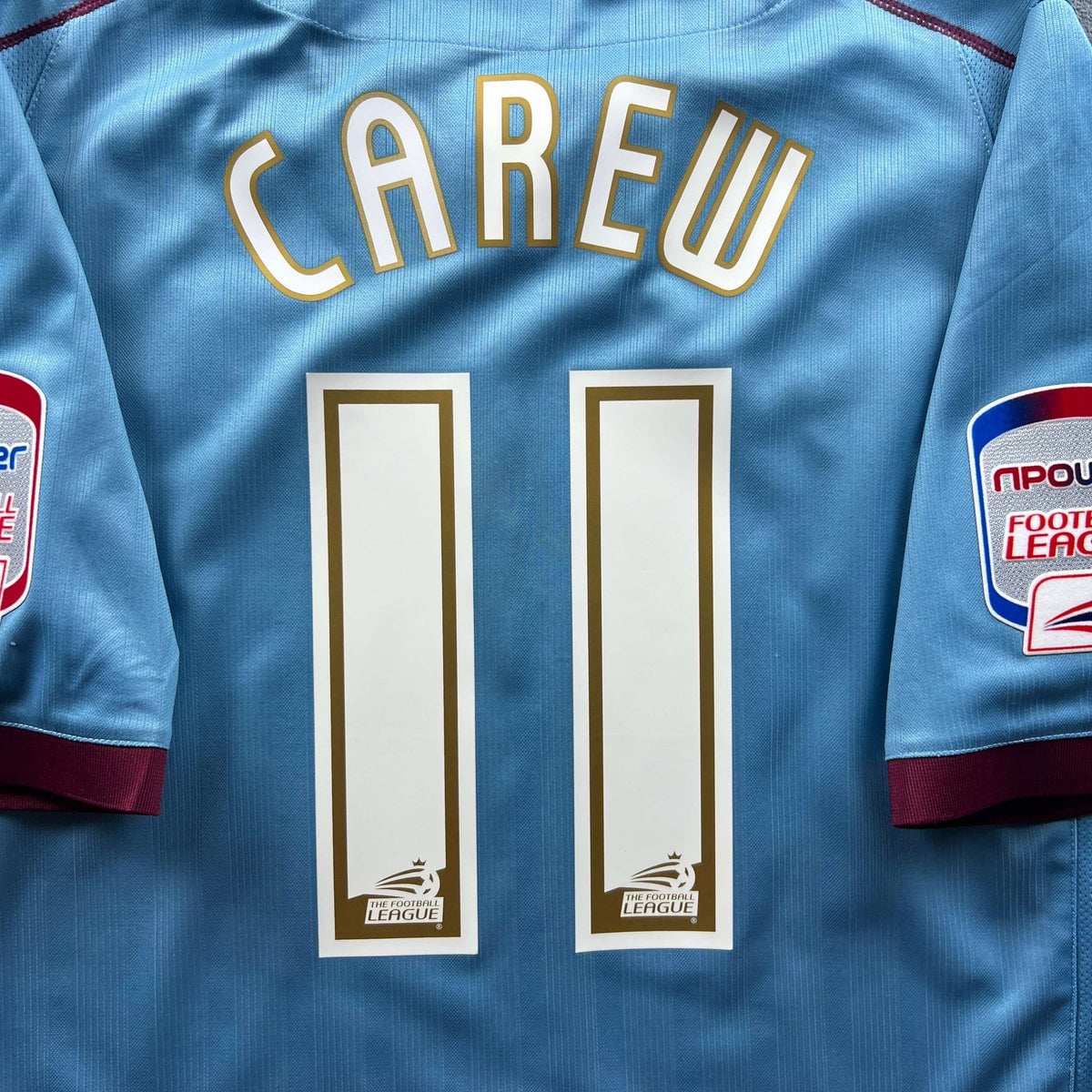 West Ham United 2011-12 Macron away John Carew football shirt size XL