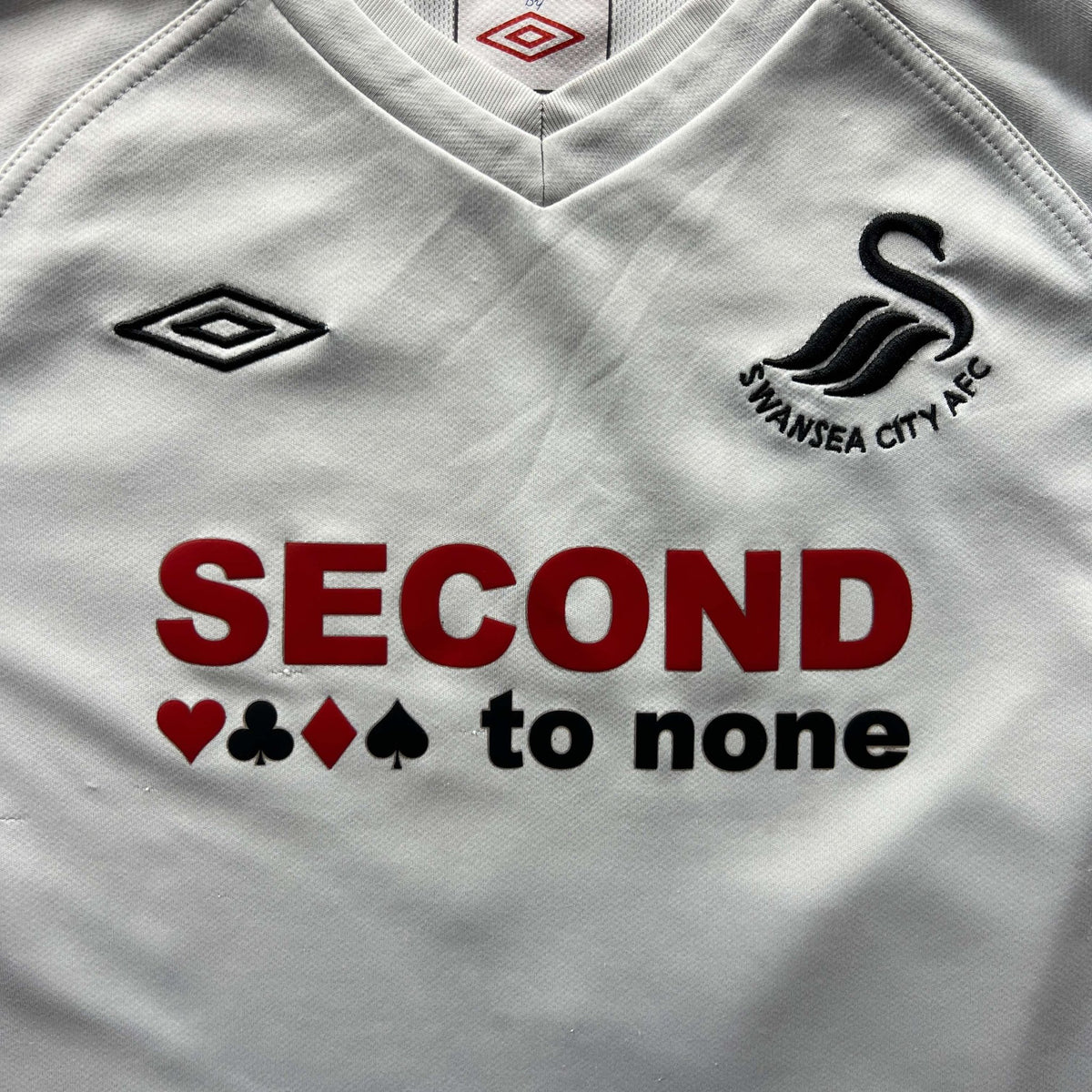 Swansea 2010-11 Umbro home Scott Sinclair football shirt size Boys M (146)