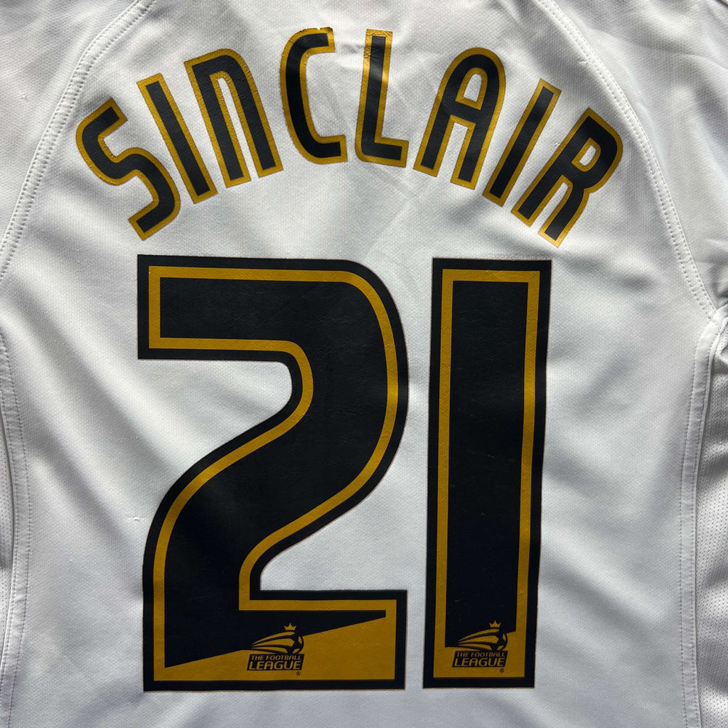 Swansea 2010-11 Umbro home Scott Sinclair football shirt size Boys M (146)