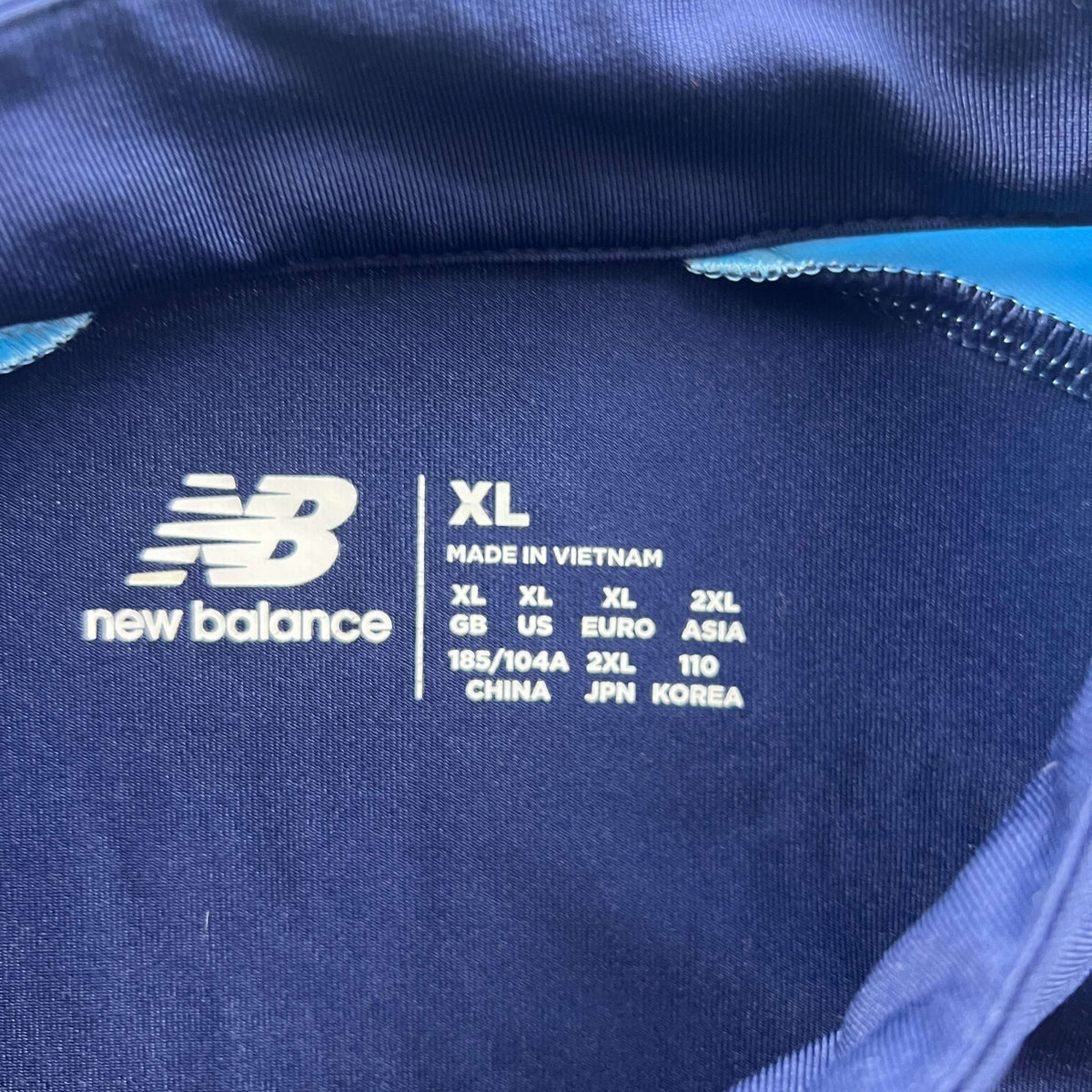 Cardiff City New Balance training top size XL