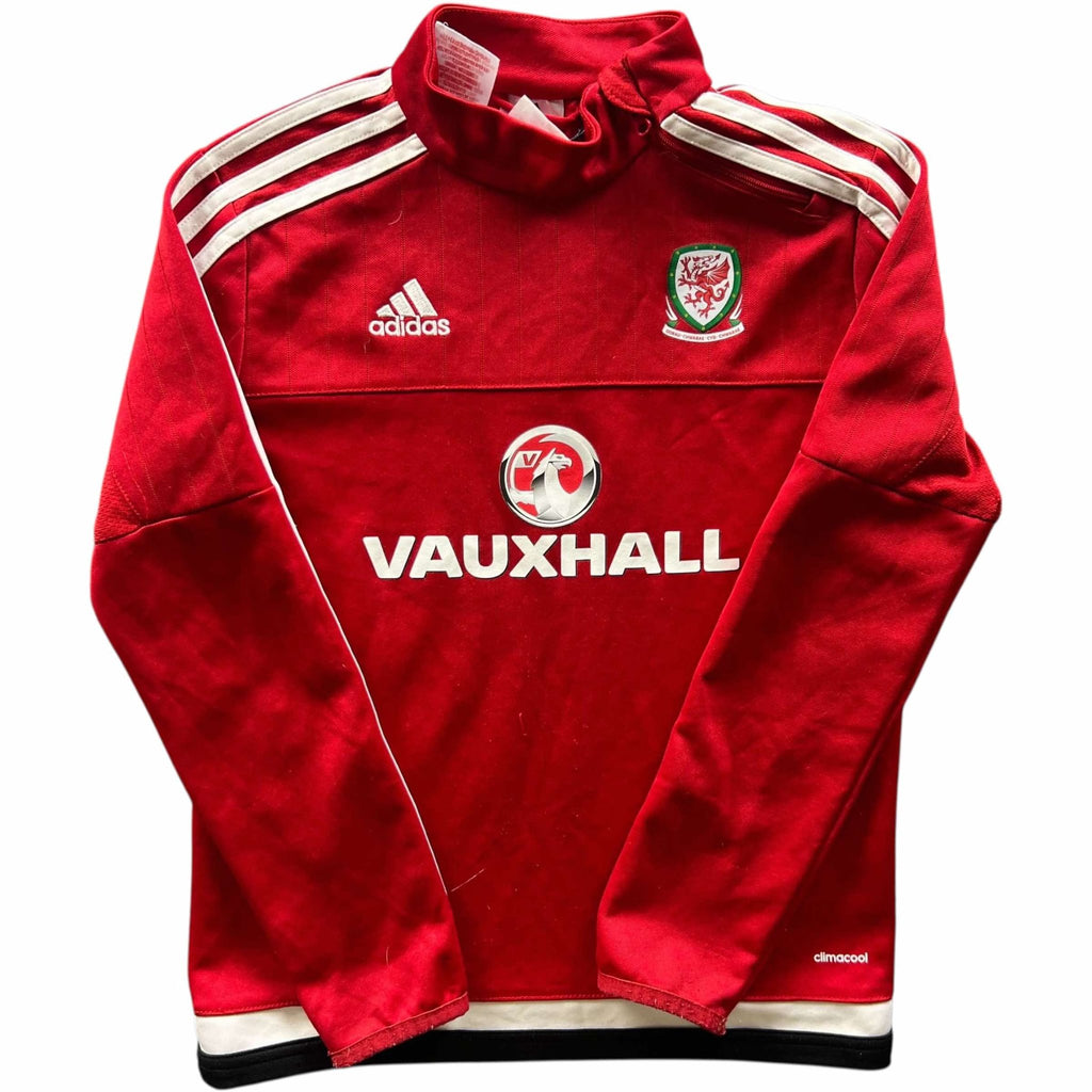 Wales 2015-16 Adidas training top size Boys S (140)