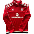 Wales 2015-16 Adidas training top size Boys S (140)