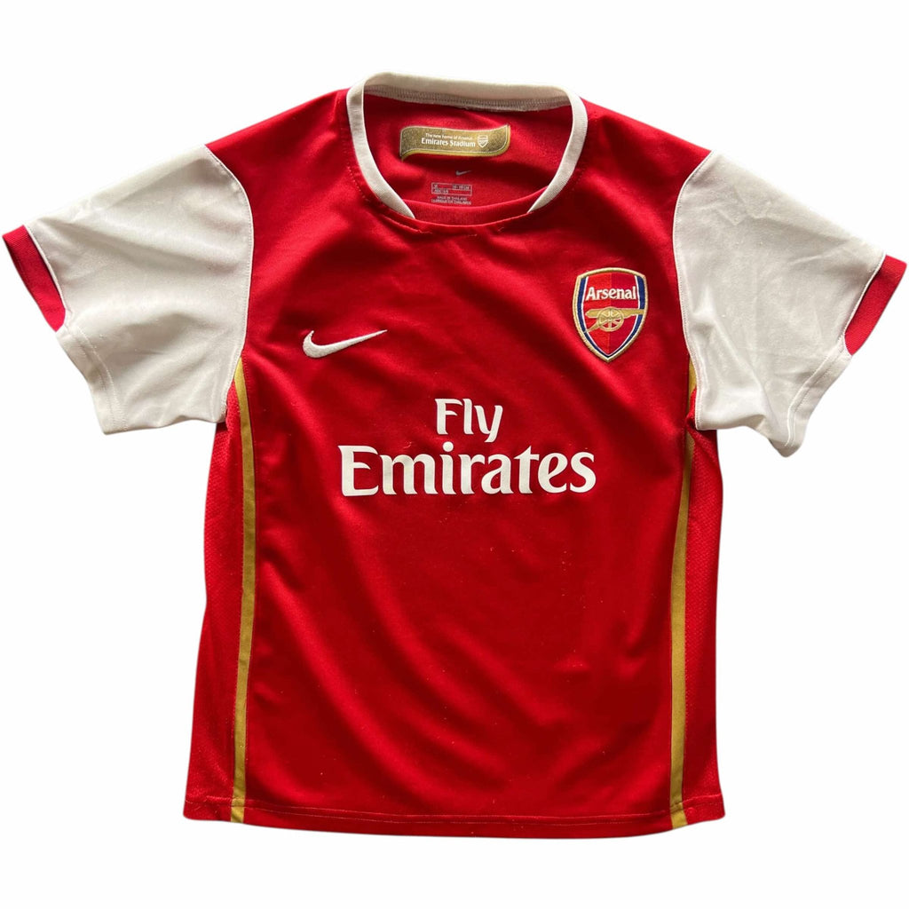 Arsenal 2006-08 Nike home football shirt size Kids M (110-116)