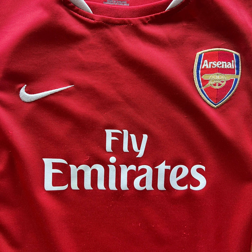Arsenal 2006-08 Nike home football shirt size Kids M (110-116)
