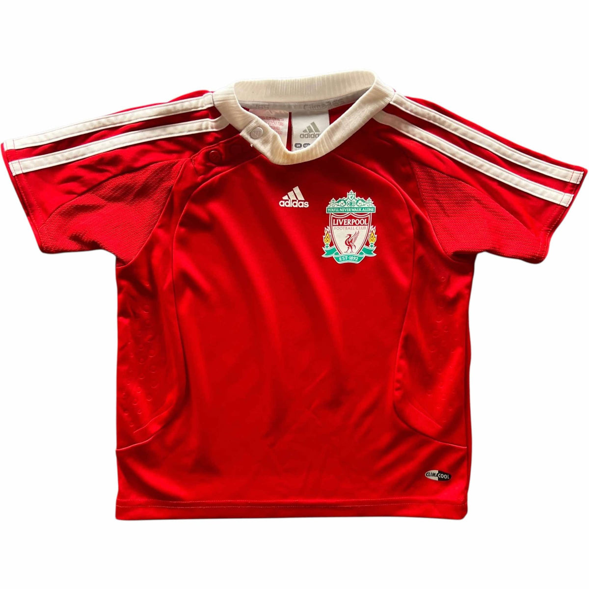 Liverpool 2008-10 Adidas home football shirt size Kids 86