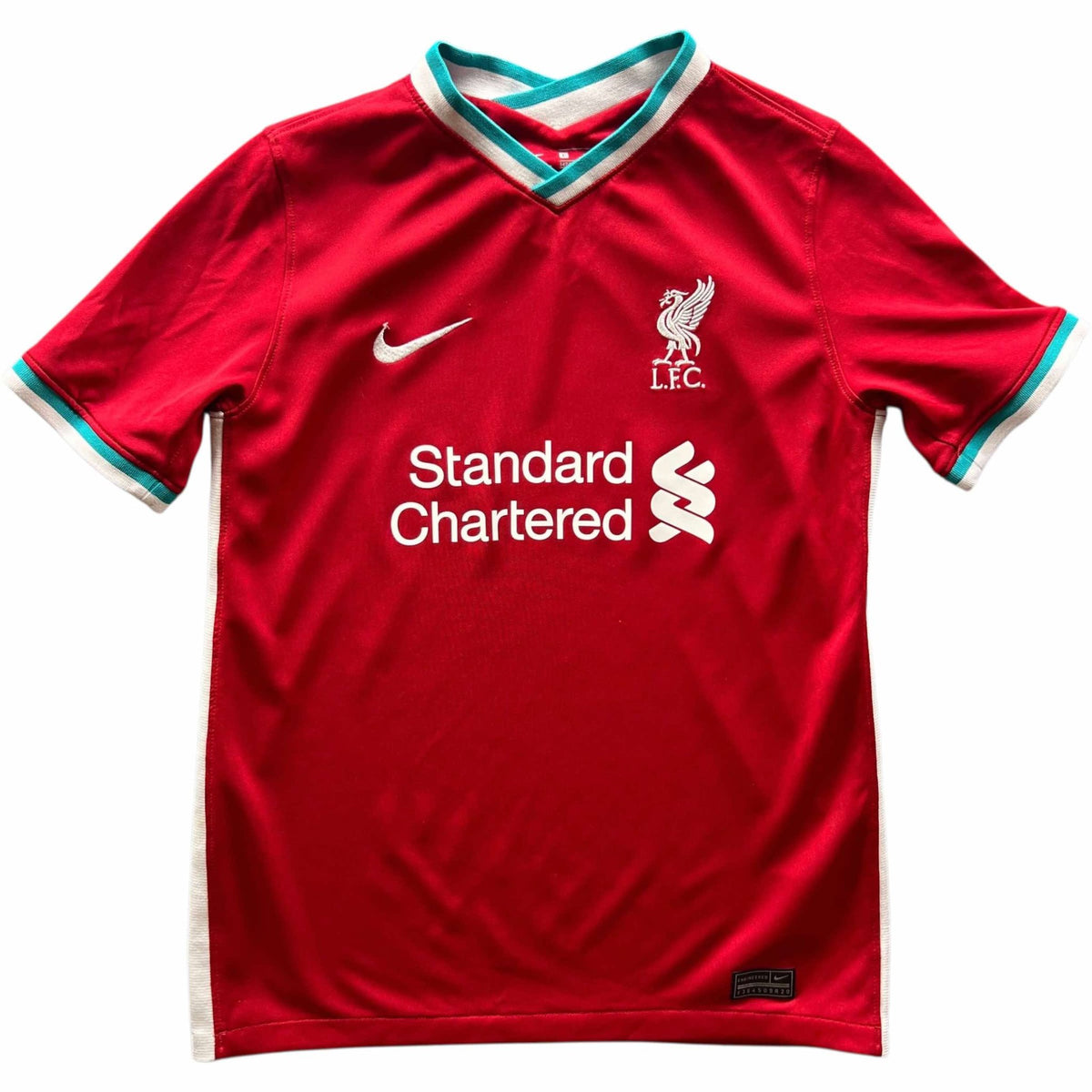Liverpool 2020-21 Nike home football shirt size Boys L (147-158)