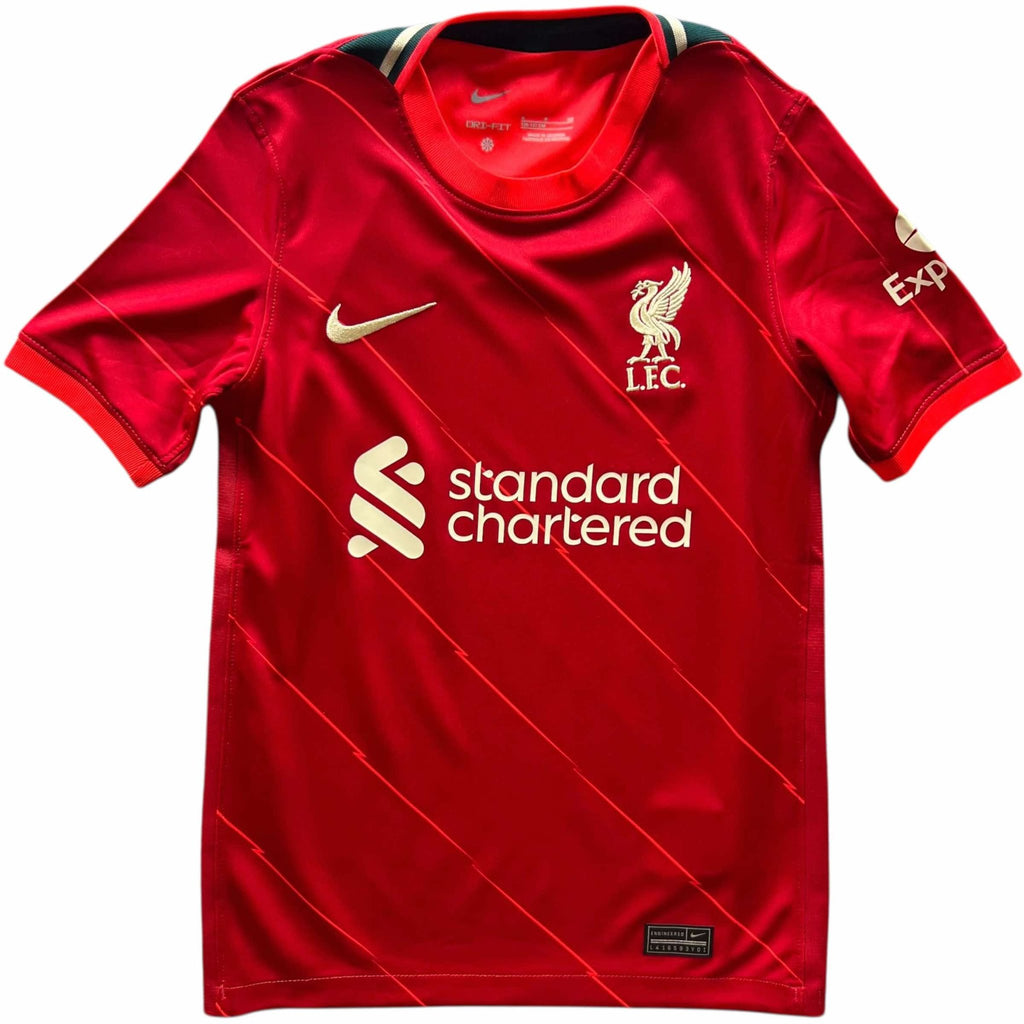 Liverpool 2021-22 Nike home football shirt size Boys S (128-137)
