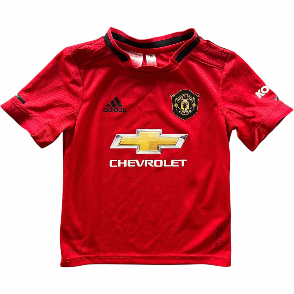 Manchester United 2019-20 Adidas home football shirt size Boys XXS (116)