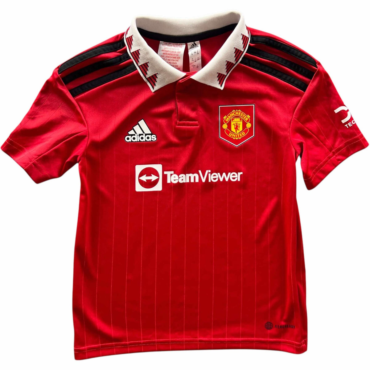 Manchester United 2022-23 Adidas home football shirt size Boys XXS (116)