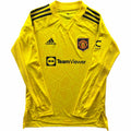 Manchester United 2022-23 Adidas goalkeeper football shirt size Boys L (164)