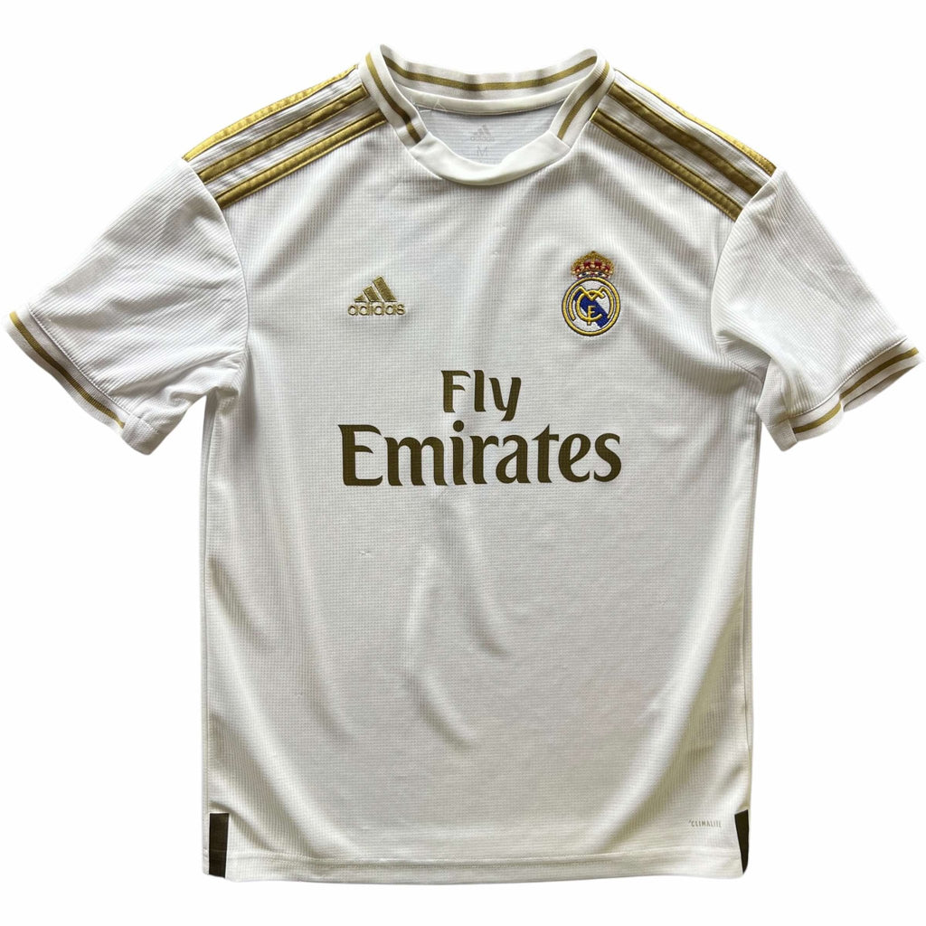 Real Madrid 2019-20 Adidas home football shirt size Boys M (152)