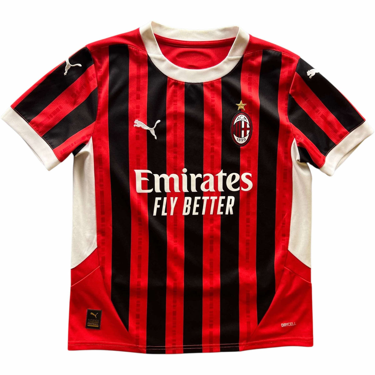 AC Milan 2024-25 Puma home football shirt size Boys M (152)