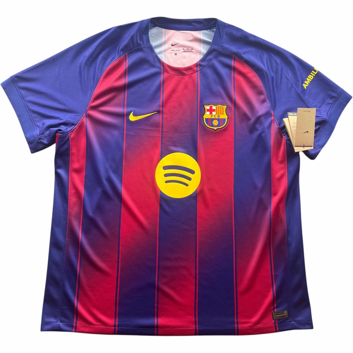 Barcelona 2025-26 Nike home Lamine Yamal *NEW* football shirt size XXL