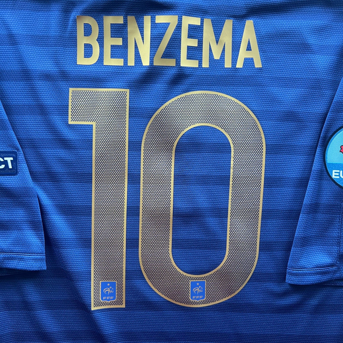 France 2012-14 Nike home Karim Benzema football shirt size M
