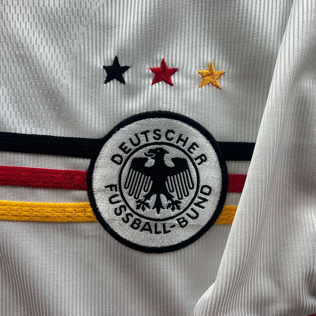 Germany 1998-2000 Adidas home Lothar Matthäus football shirt size L