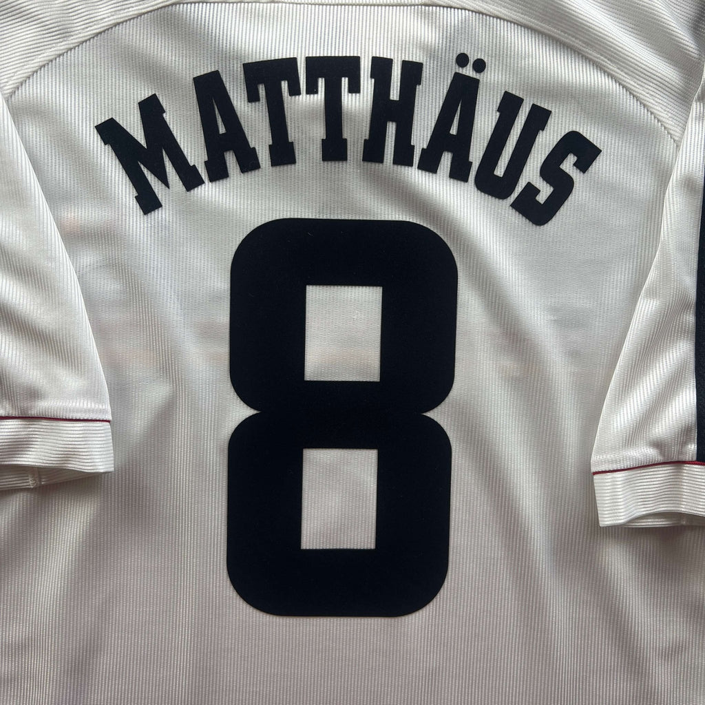 Germany 1998-2000 Adidas home Lothar Matthäus football shirt size L
