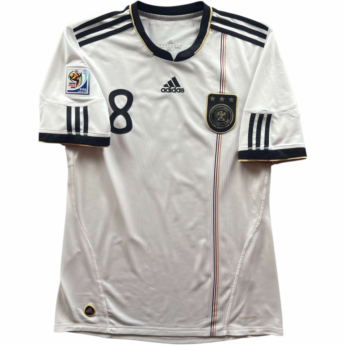 Germany 2010-12 Adidas home Mesut Özil football shirt size M