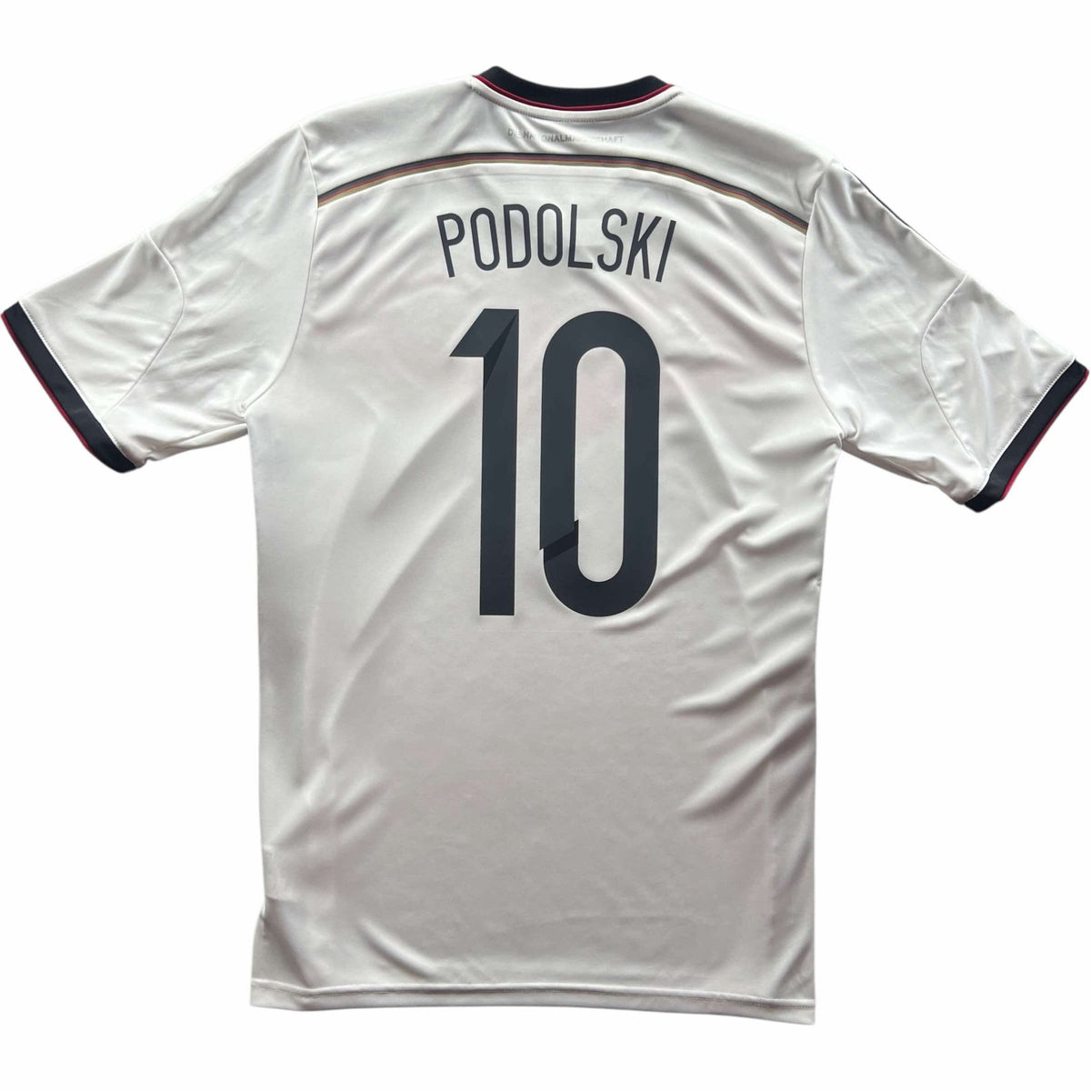 Germany 2014-15 Adidas home Lukas Podolski football shirt size M