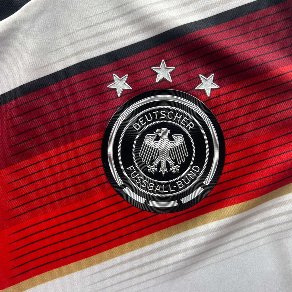 Germany 2014-15 Adidas home Lukas Podolski football shirt size M