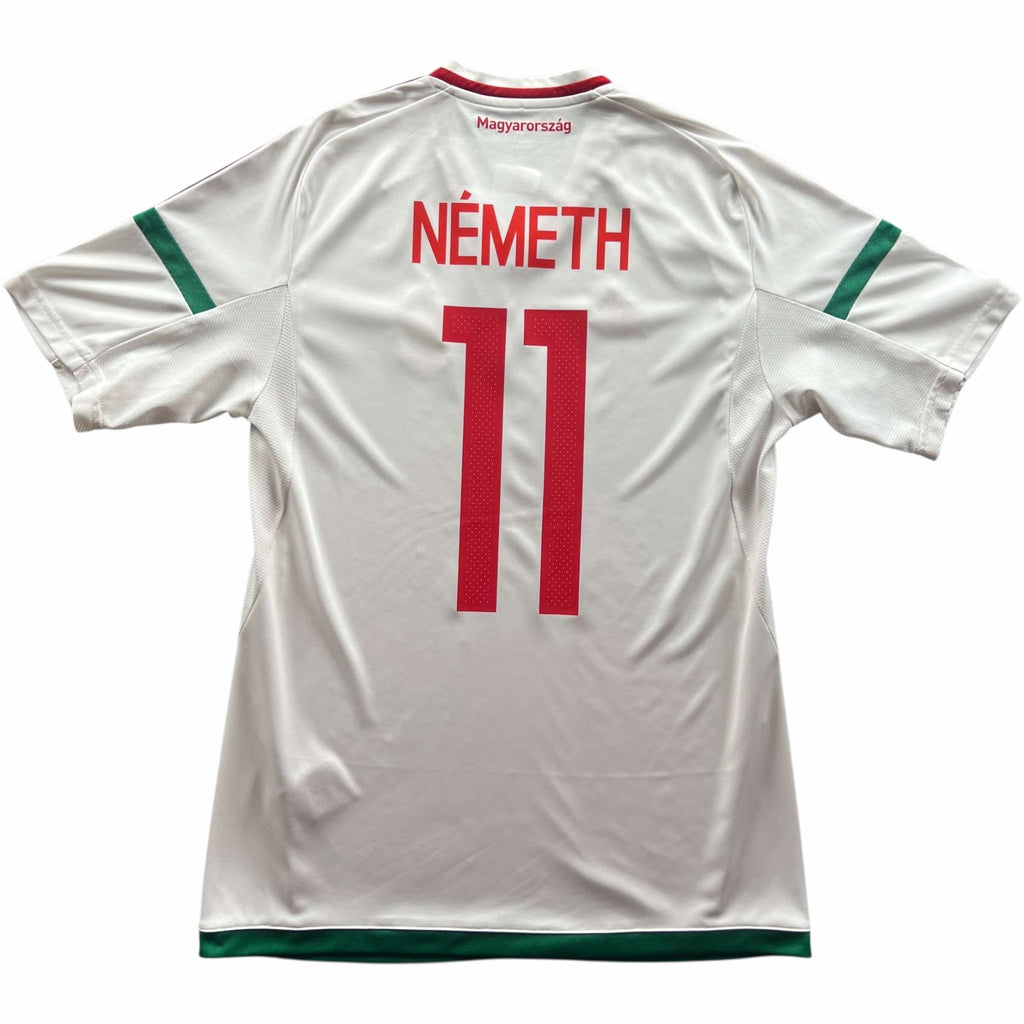 Hungary 2016-18 Adidas away Németh Krisztián football shirt size S