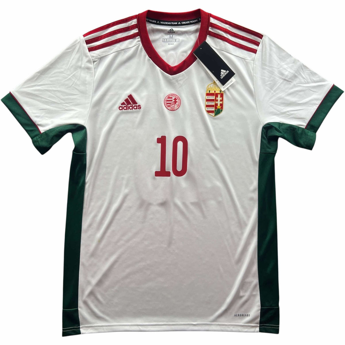 Hungary 2020-22 Adidas away Szoboszlai Dominik *NEW* football shirt size M