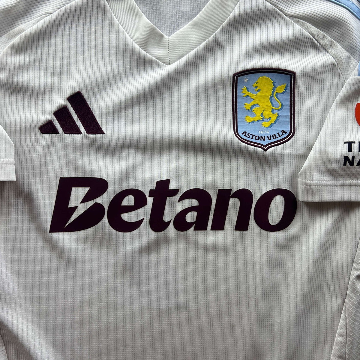 Aston Villa 2024-25 Adidas away Marcus Rashford football shirt size L