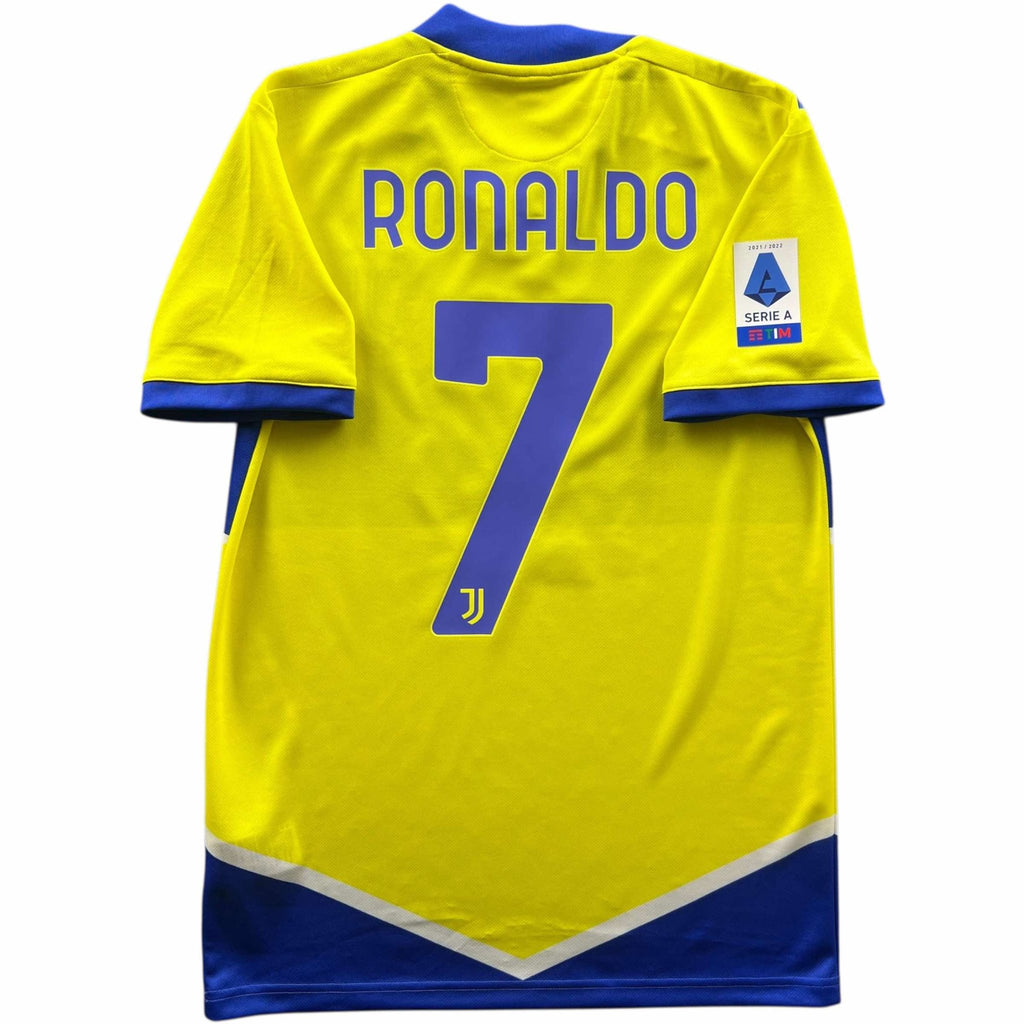 Juventus 2021-22 Adidas third Cristiano Ronaldo *NEW* football shirt size XS