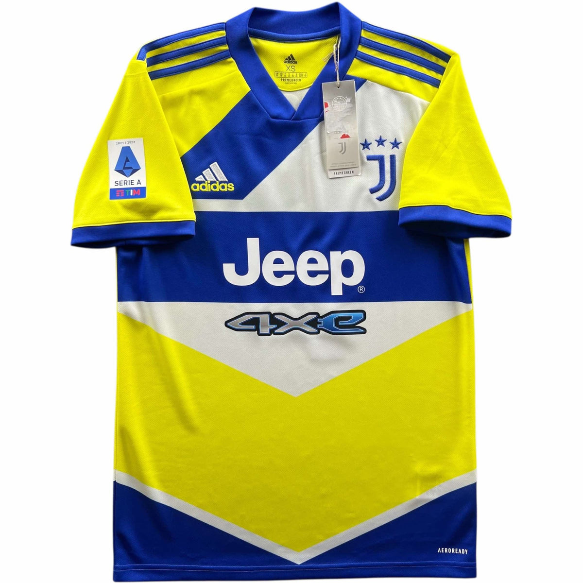 Juventus 2021-22 Adidas third Cristiano Ronaldo *NEW* football shirt size XS
