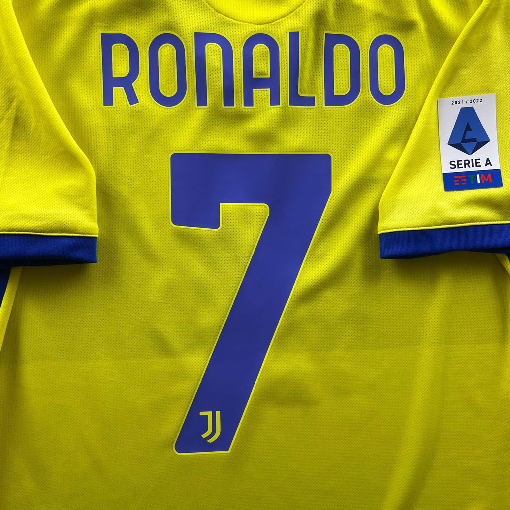 Juventus 2021-22 Adidas third Cristiano Ronaldo *NEW* football shirt size XS