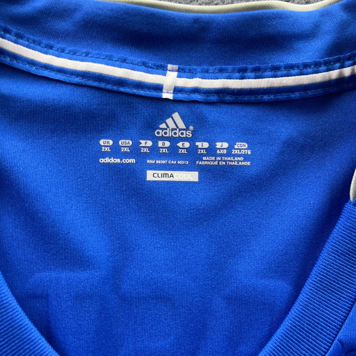Montreal Impact 2011-13 Adidas home long sleeve Alessandro Nesta football shirt size XXL