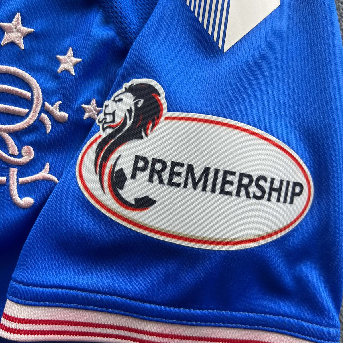 Rangers 2019-20 Hummel home Jermain Defoe football shirt size M