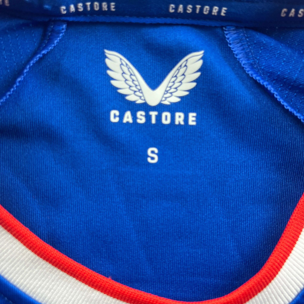 Rangers 2022-23 Castore home James Tavernier *NEW* football shirt size S