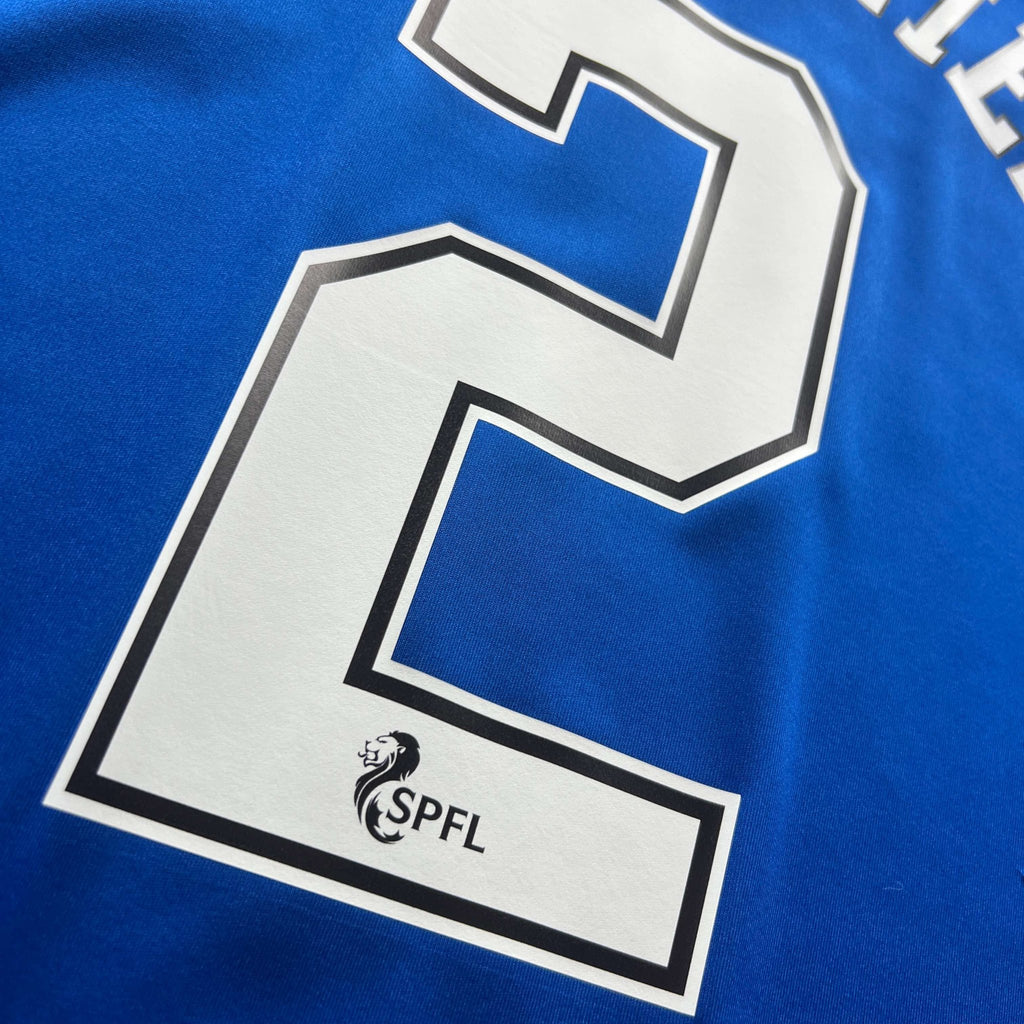 Rangers 2022-23 Castore home James Tavernier football shirt size XXL