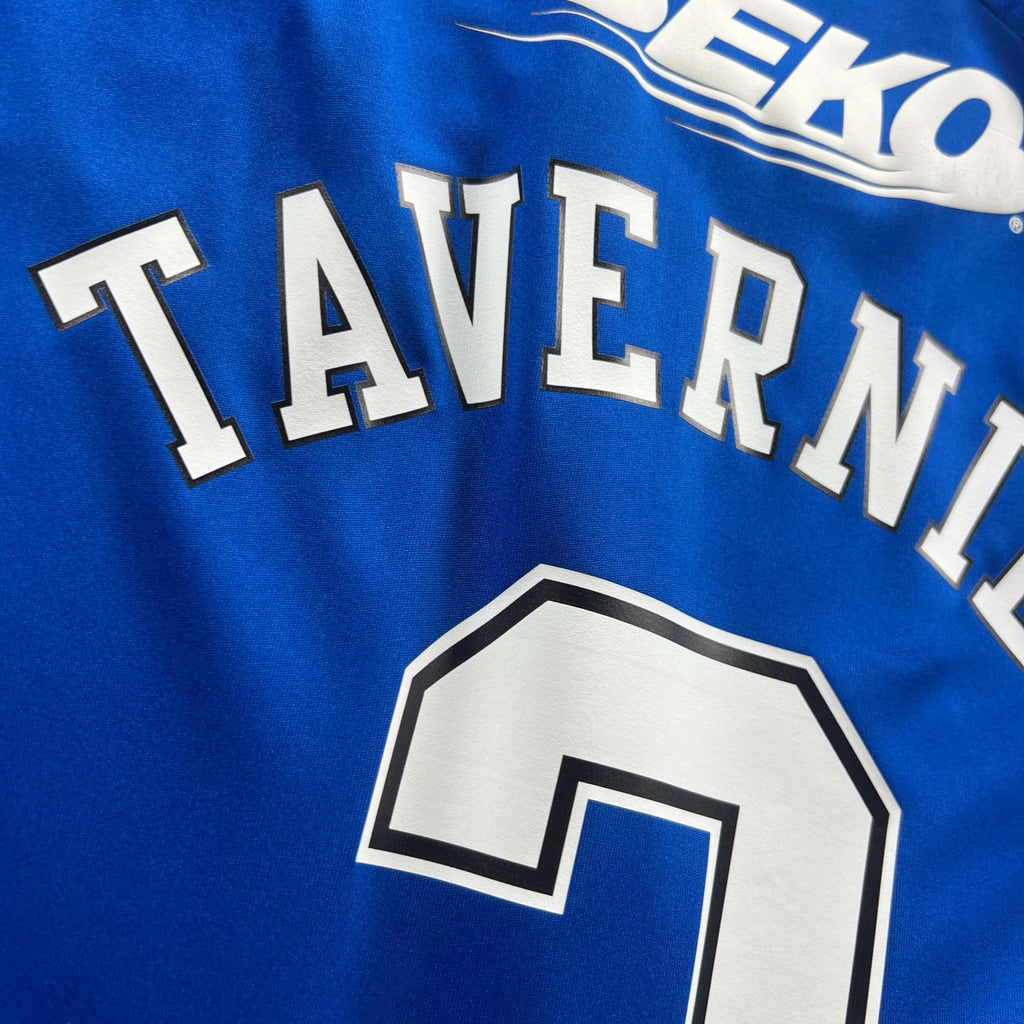 Rangers 2022-23 Castore home James Tavernier football shirt size XXL