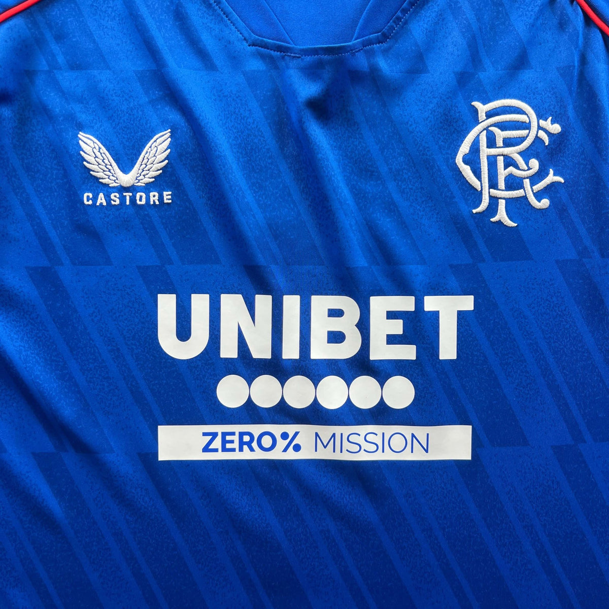 Rangers 2024-25 Castore home James Tavernier football shirt size XXL