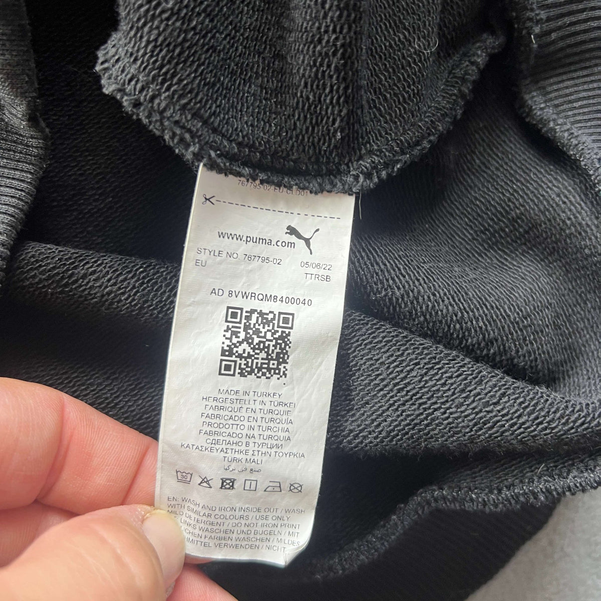 Manchester City 2022-23 Puma hoodie size L